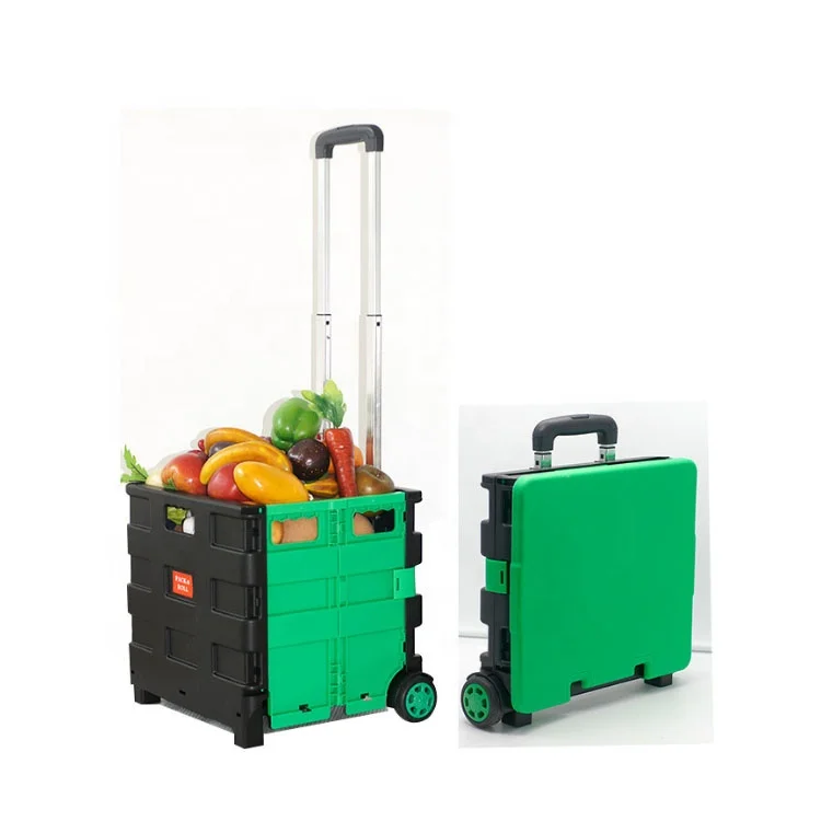 45 л Пластиковая Складная и складная корзина для покупок