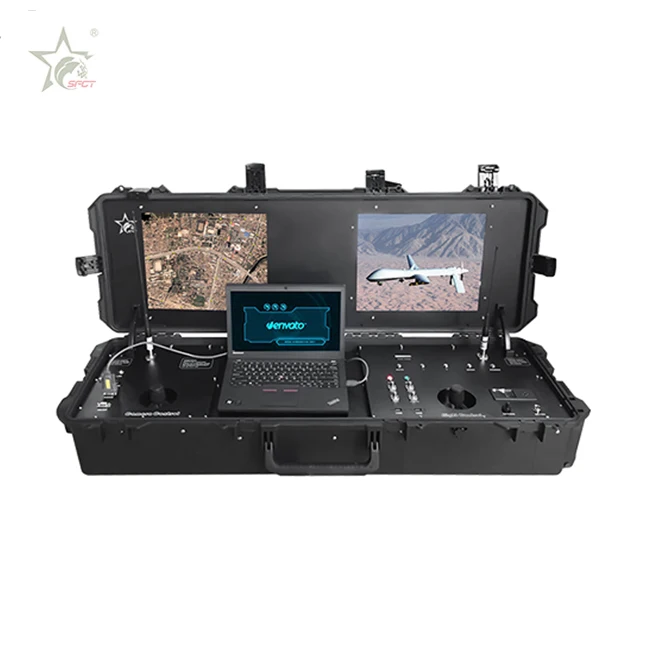 100km Long range special equipment safety for anti-spy equipment cofdm uav monitoring center ground control station