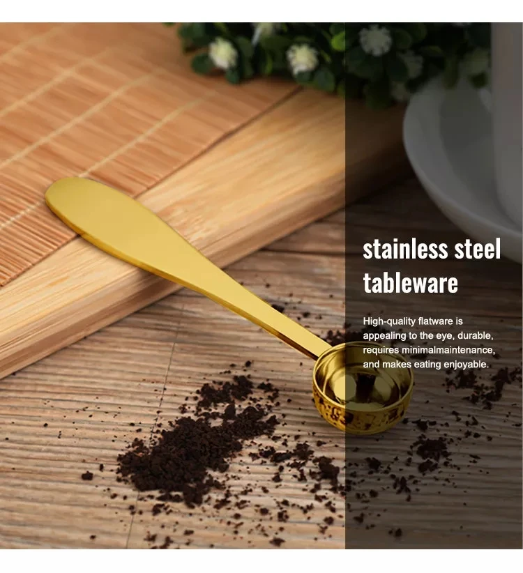 Food-Grade Steel Matcha Measuring Spoon Accurate Tea power scoop Perfect for a Serving Size  Stainless Steel Scoop