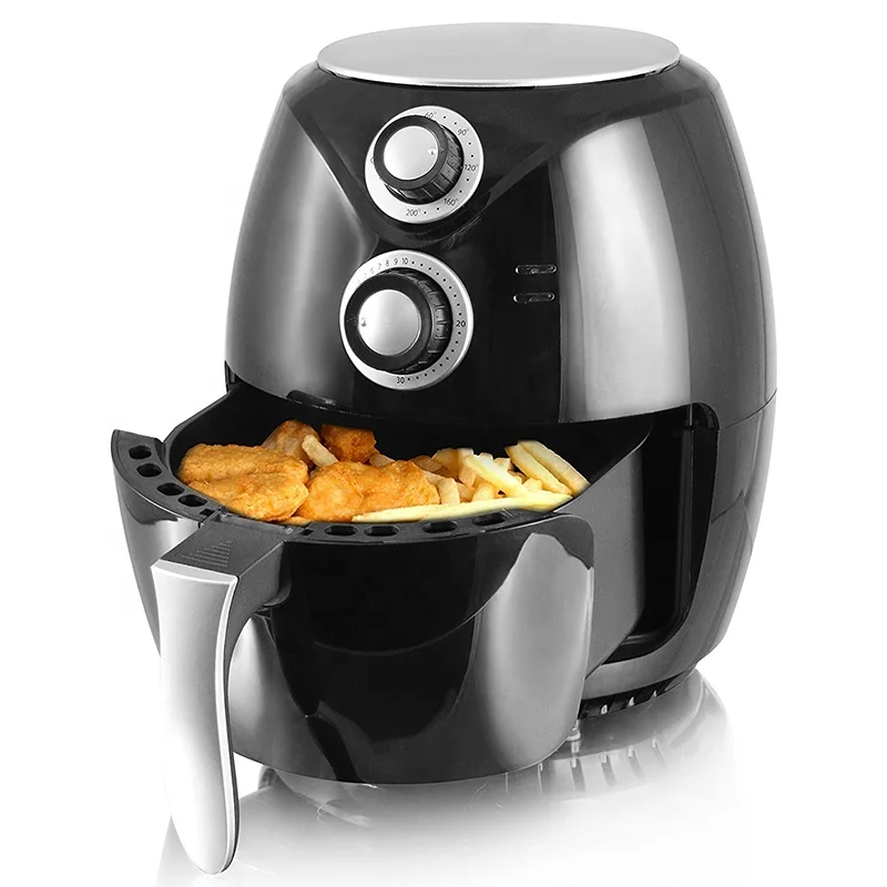 Household Electric Oil-free Digital Display Panel 2.6  3.5 liters 4.5L Air Fryer for Chicken Donut Corn Dog Chips