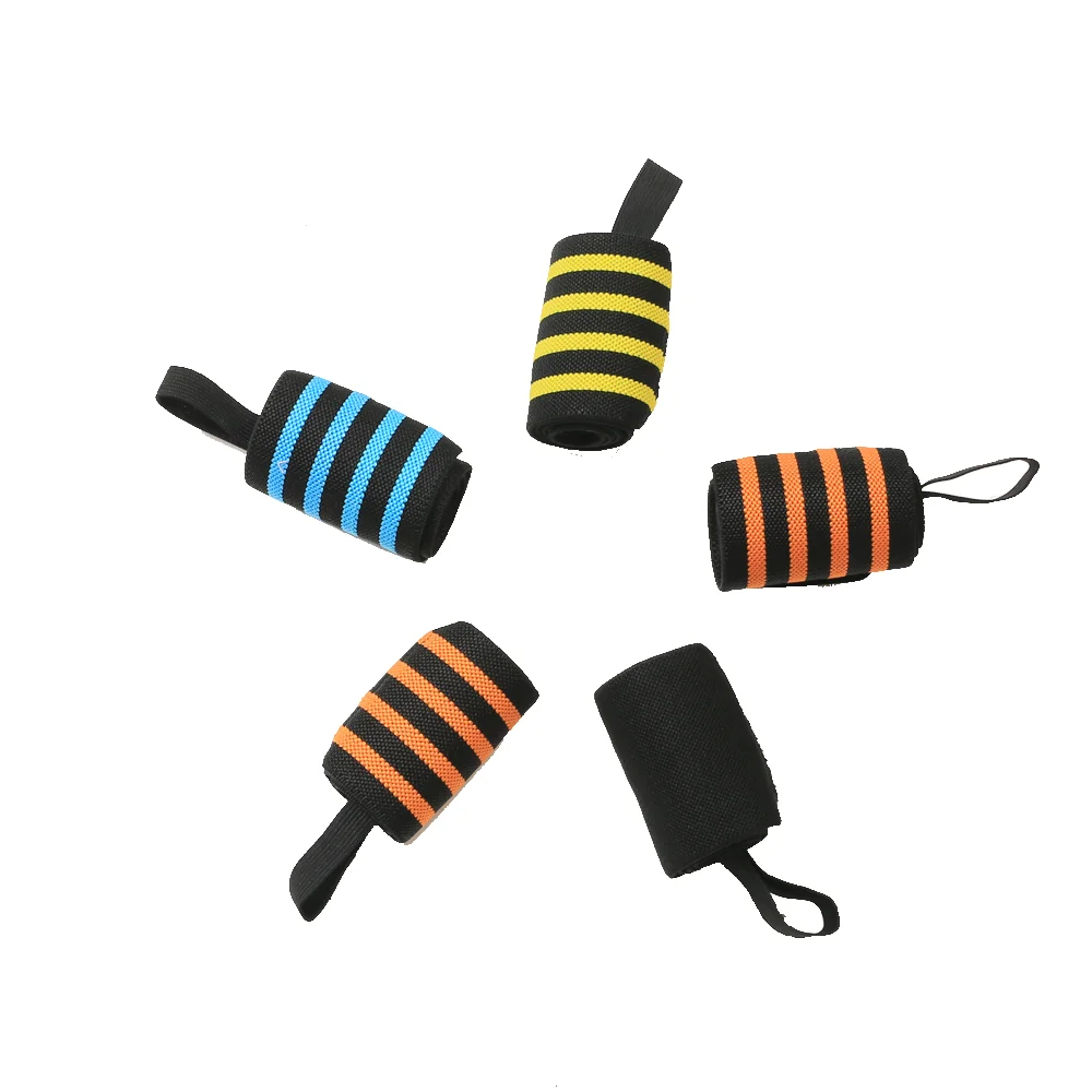 Wholesale Multi Color Weightlifting Wrist Straps Gym Wrist Support Wraps Weight Lifting Straps For Fitness