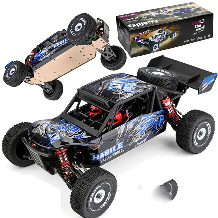 Wl toys rc car Remote Control Car 124018 1/12 2.4G 60km 4WD RC Racing Car Vehicle Model Toy for Adult Girls and Boys Model Toys
