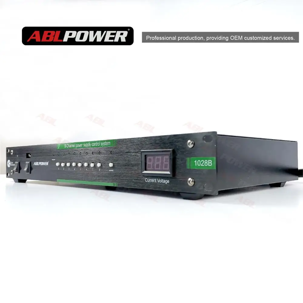 Professional power sequence box sound system dj equipment power supply sequencer 8 channels