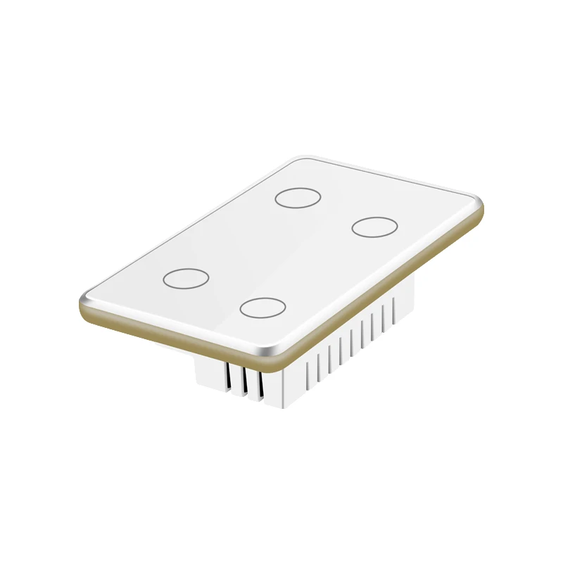 Wi-Fi настенный светодиодный сенсорный Электрический переключатель, беспроводной пульт дистанционного управления, домашняя Автоматизация, умный переключатель