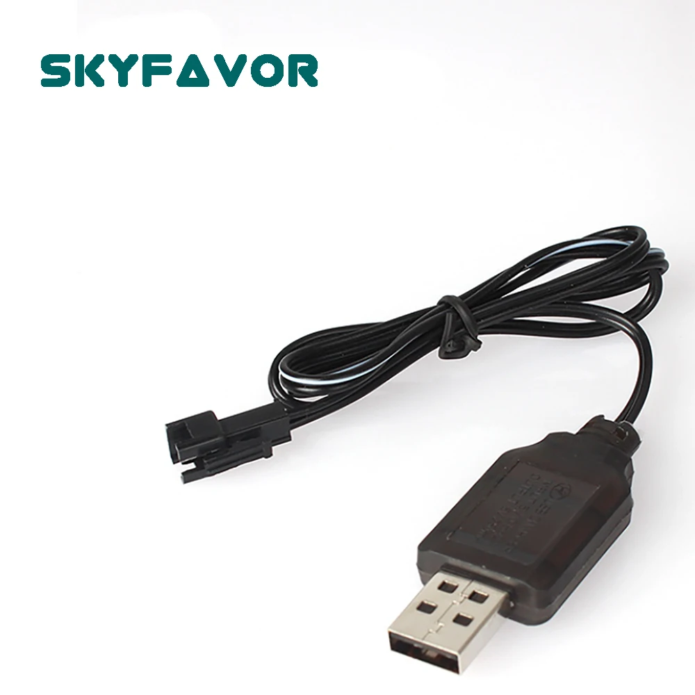 Лидер продаж, зарядный USB-кабель 7,2 В, штекер USB-SM, кабель быстрой зарядки, используется для игрушечного автомобиля, перезаряжаемый никель-металлогидридный аккумулятор
