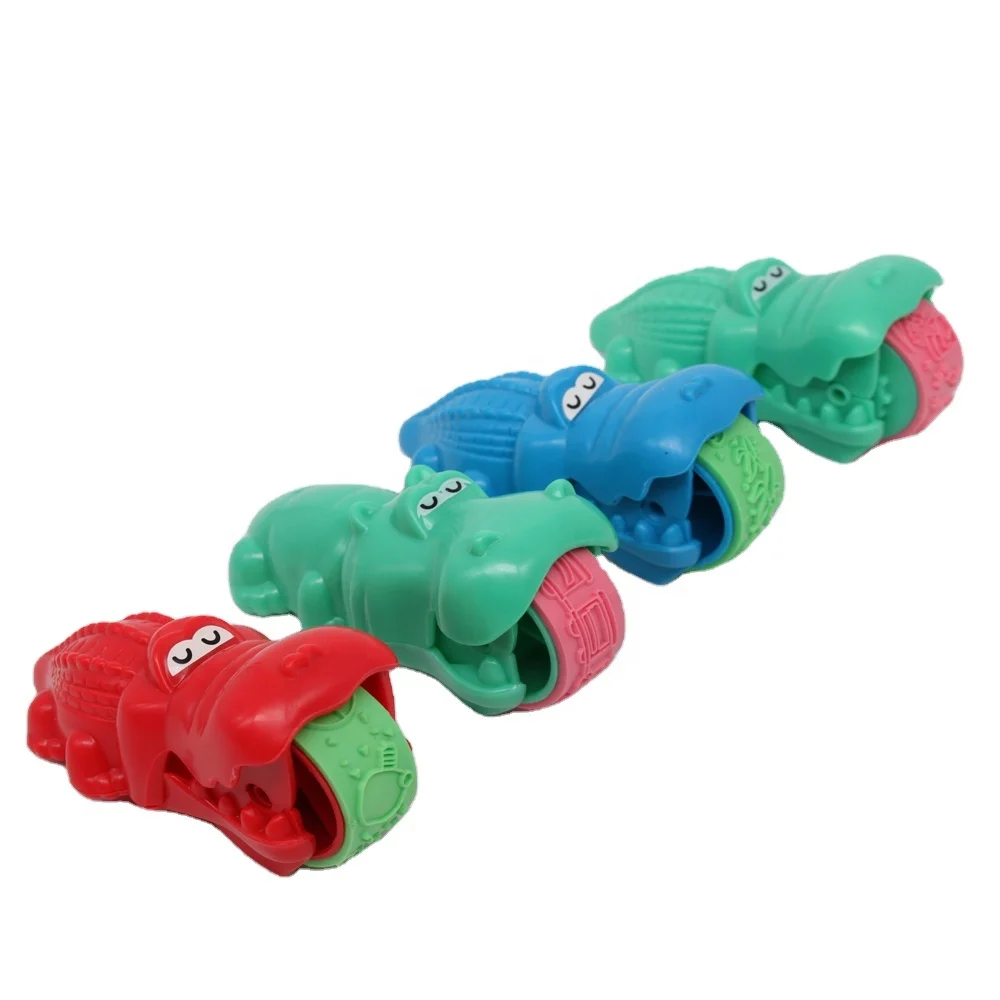 children toy animal crocodile rolling stamp