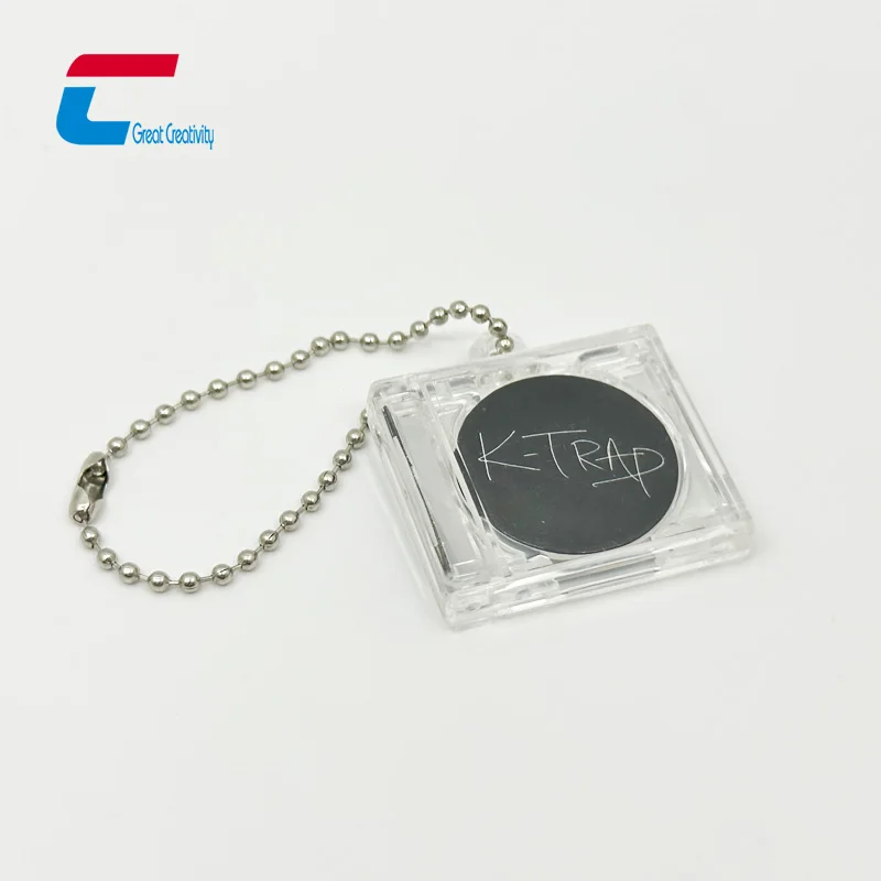 Whosale Small Music CD Case Auto Play Songs NFC Mini Acrylic Album CD Box