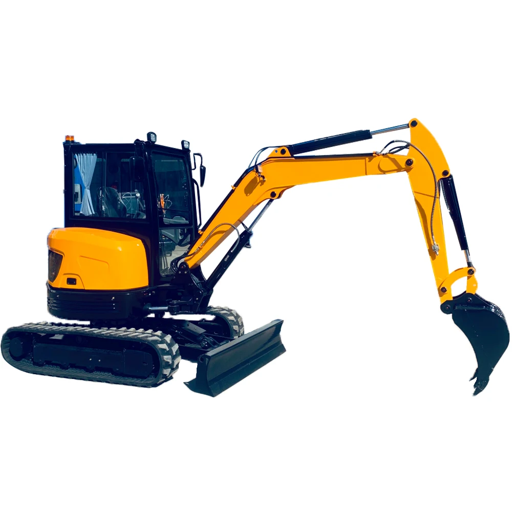 High ordering rate l Mini Excavator 3.5  4Ton  good  quality Crawler Digger garden Used Chinese Mini Excavator Machine