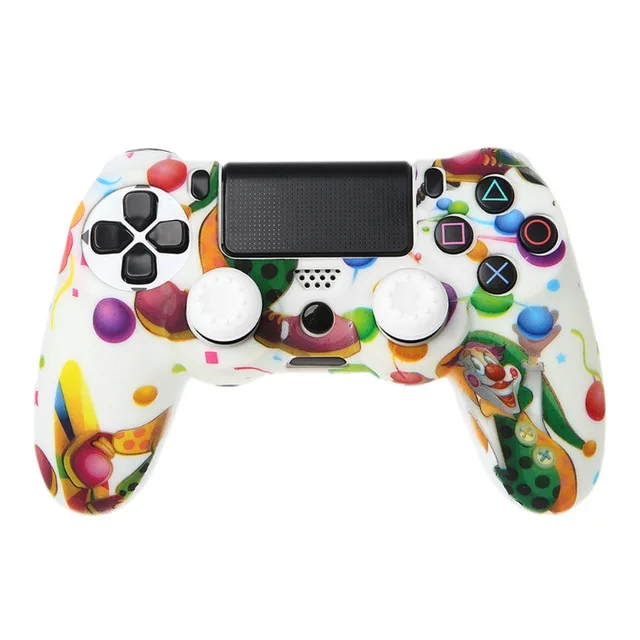 
For PS4 Controller Silicone Cover Skin Case for Sony Play Station Dualshock 4 PS4 Pro Slim Housing Shell 