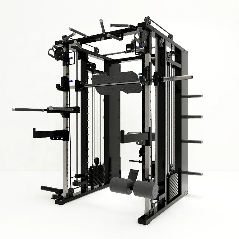 5 in 1 multifunction machine smith/squat/cable crossover /pull down/low downmachine