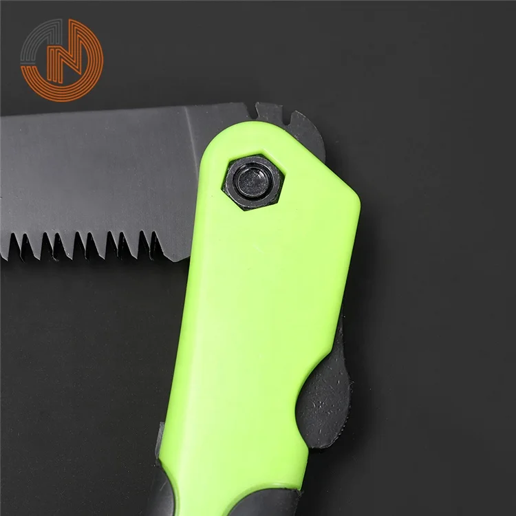 Wholesale custom hand tools carbon steel garden manual 65mn folding branch saw