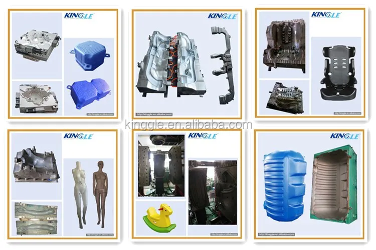 blow mold for make plastic handle tool box