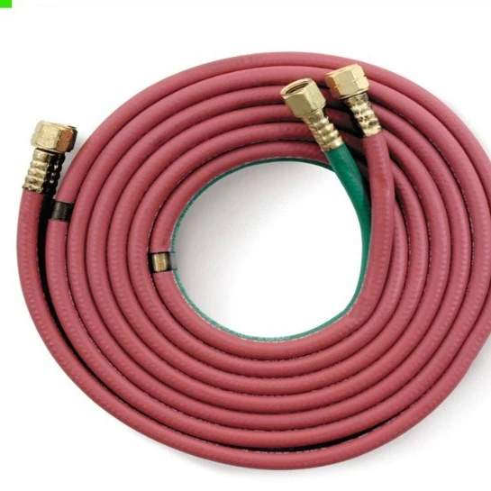 Factory Price PVC Twin Welding Oxygen Acetylene Reinforced Twin Welding Hose High Pressure hose pipe tube