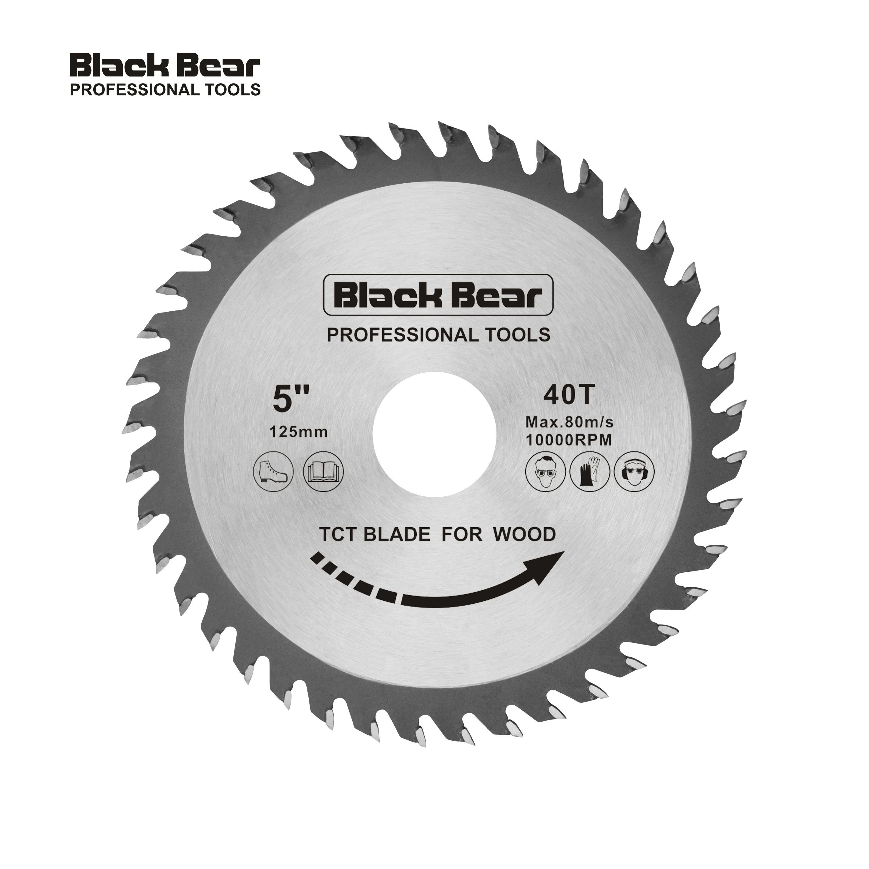 BLACK BEAR 9Inch  230MM Circular Saw Blades 40 Tooth For Wood tct saw blade circular tct saw blades