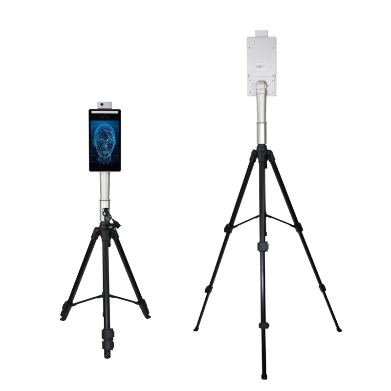 
Efficiency access control machine 8 inch face recognition temperature measurement used in public spot school airport hospital 