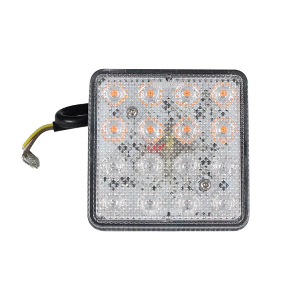 Manufacturer Cargo Trailer Tail Lights 12v Square Turn Stop Truck Lights LED