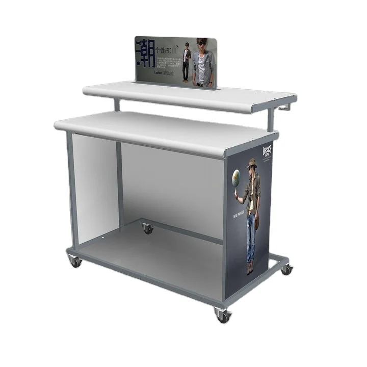 Garment Showcase For Clothing Shop Clothing Stores Jeans Display Cabinet