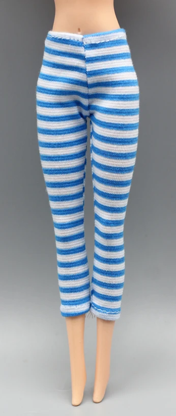 
3pcs handmade casual candy color pants for toys doll clothes as for 1/6 BJD Blyth Pants accessories 