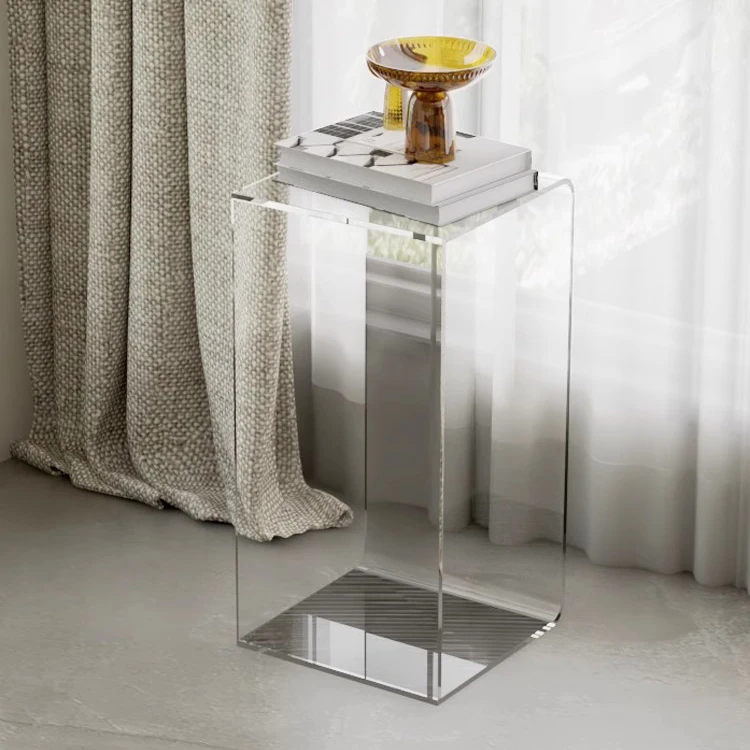 Modern Acrylic Side Table Bedroom Furniture Nightstands Living Room Sofas Coffee Table