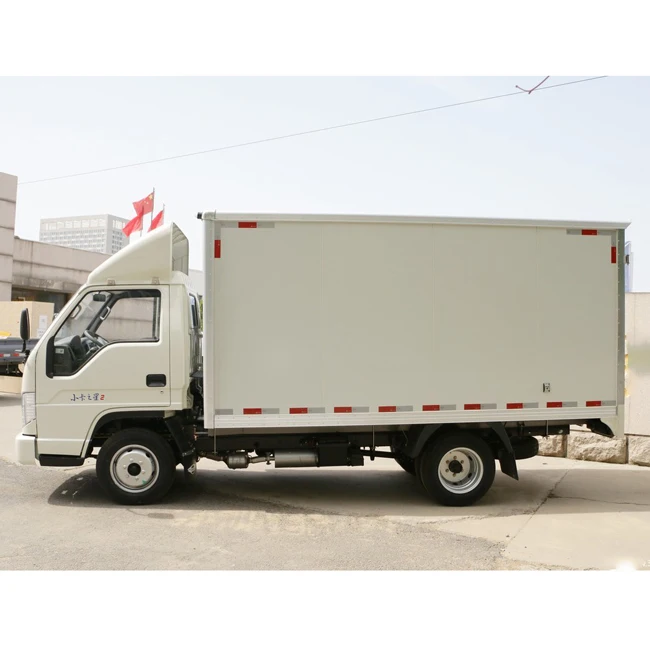 Factory Supply  4X2  FORLAND 130HP Truck Van Trucks Cargo Van Truck With 3.3Meter Cargo Boxes