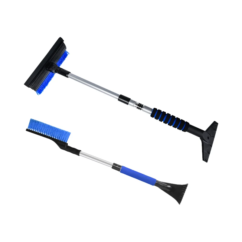 2021 Extendable Ice Scraper With Snow Brush Ice Window Snow Brush Retractable Custom Ice Scraper Snow Car Brush Outdoors
