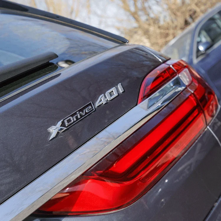 ABS material Four-wheel drive label tailgate rear label side logo For BMW G20 G30 G01 G02 G05 G06 G07 35i 20i 28i 30i 35i 48i