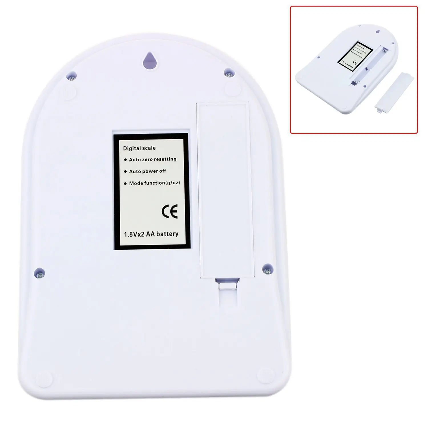 SF400 Kitchen Scale 10kg High Precise Digital Food Scale ABS Plastic Manual LCD Display Electronic Scale Measuring Weighing 1g