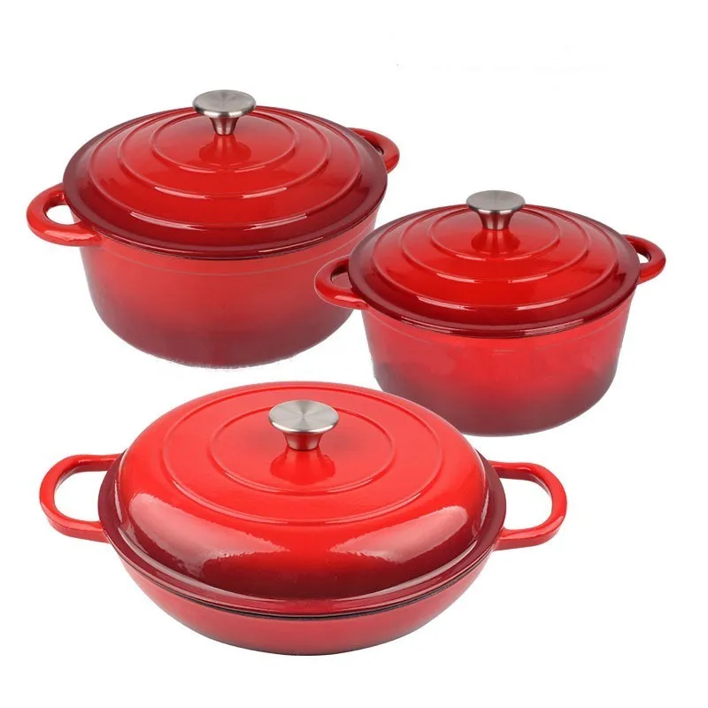 3 cooking pot set