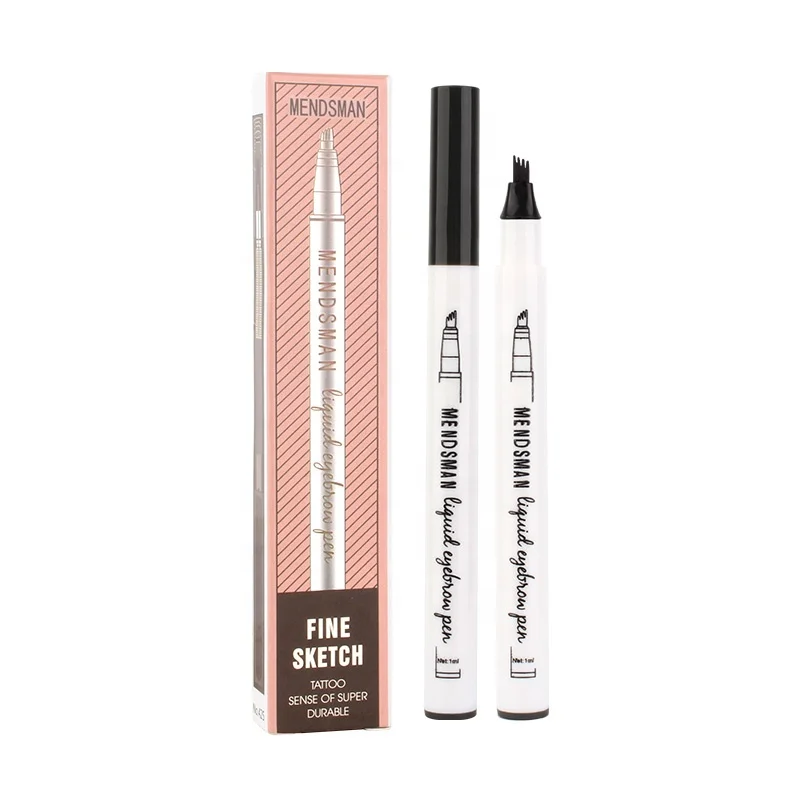 
Wholesale waterproof fine sketch eyebrow pen fork tip microblading 