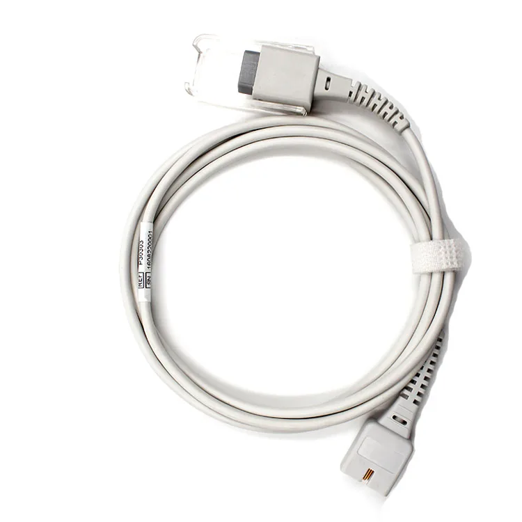 Plinma Medical Supplier Reusable Compatible SpO2 Sensor Extension Cable Adapter round 9pin DB9