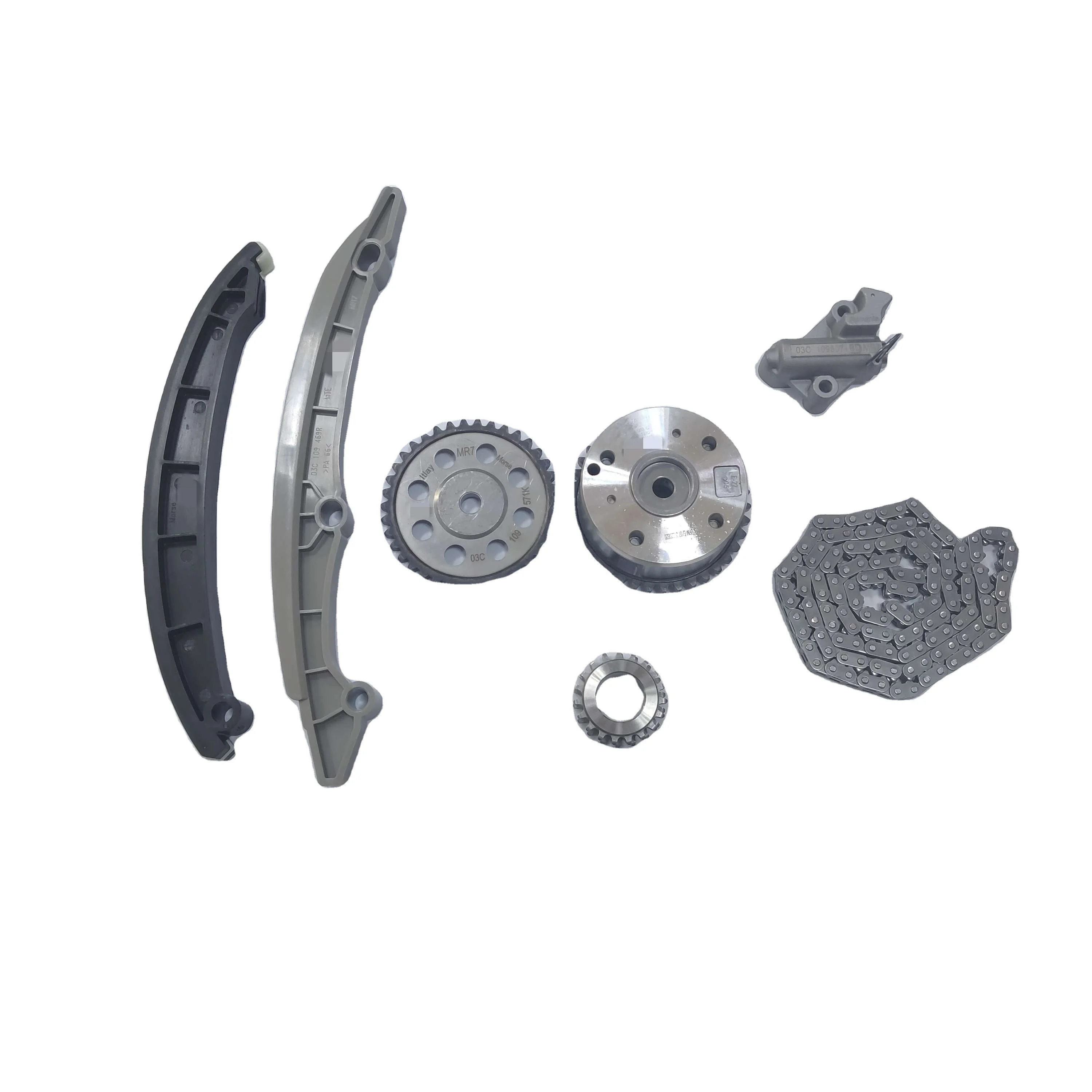 Auto partsTiming Chain 03C198229C Repair Kit  Motor Timing Chain Set Chain Tensioner