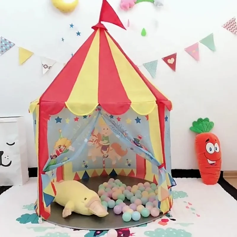 Детская палатка для детей игровой домик Замок принцессы юрта игрушечный домик большой дом