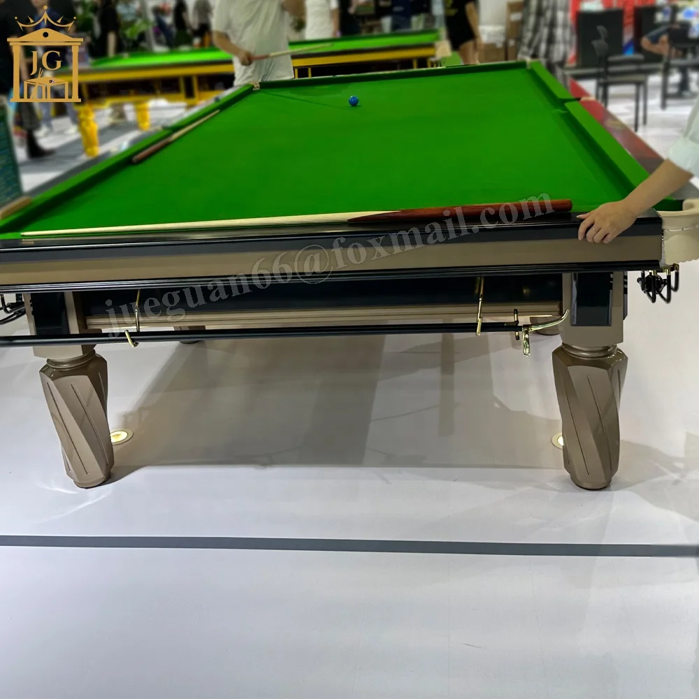 New 100% Solid Wood Strachan Snooker Table 12ft Professional Star Cloth Snooker Tables price