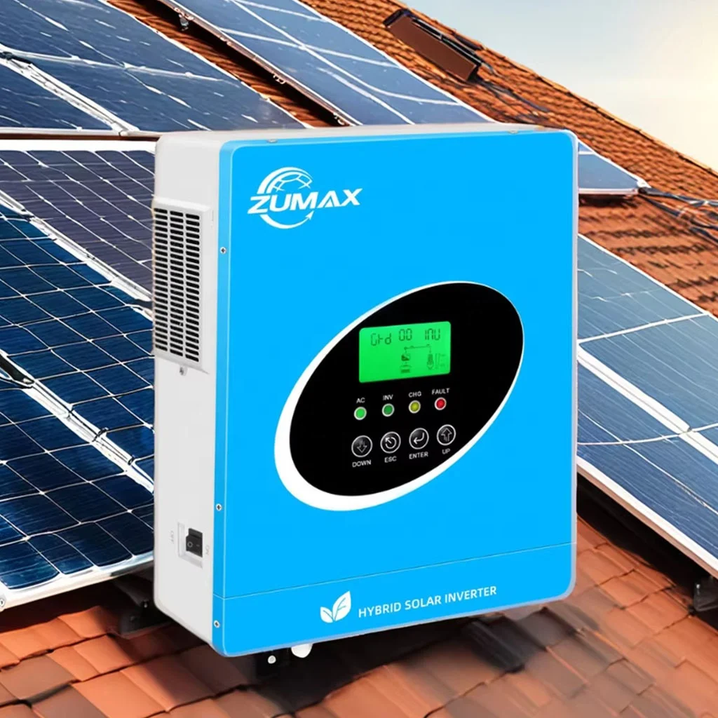 Самый популярный в 2024 микрофонный 3 6 кВт солнечный инвертор Гибридный 4 высококачественный гибридный