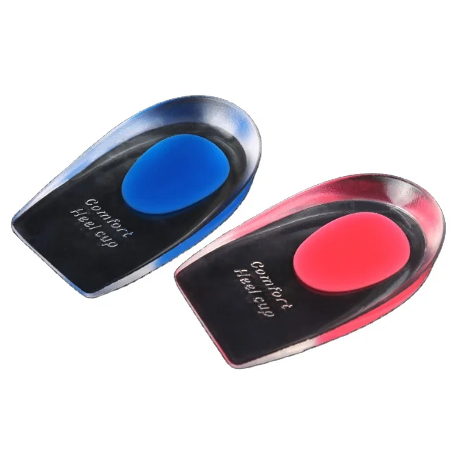 
Gel Heel Lifts Height Increase Insoles Shoe Inserts Pads Raise Silicone Heel Cups 