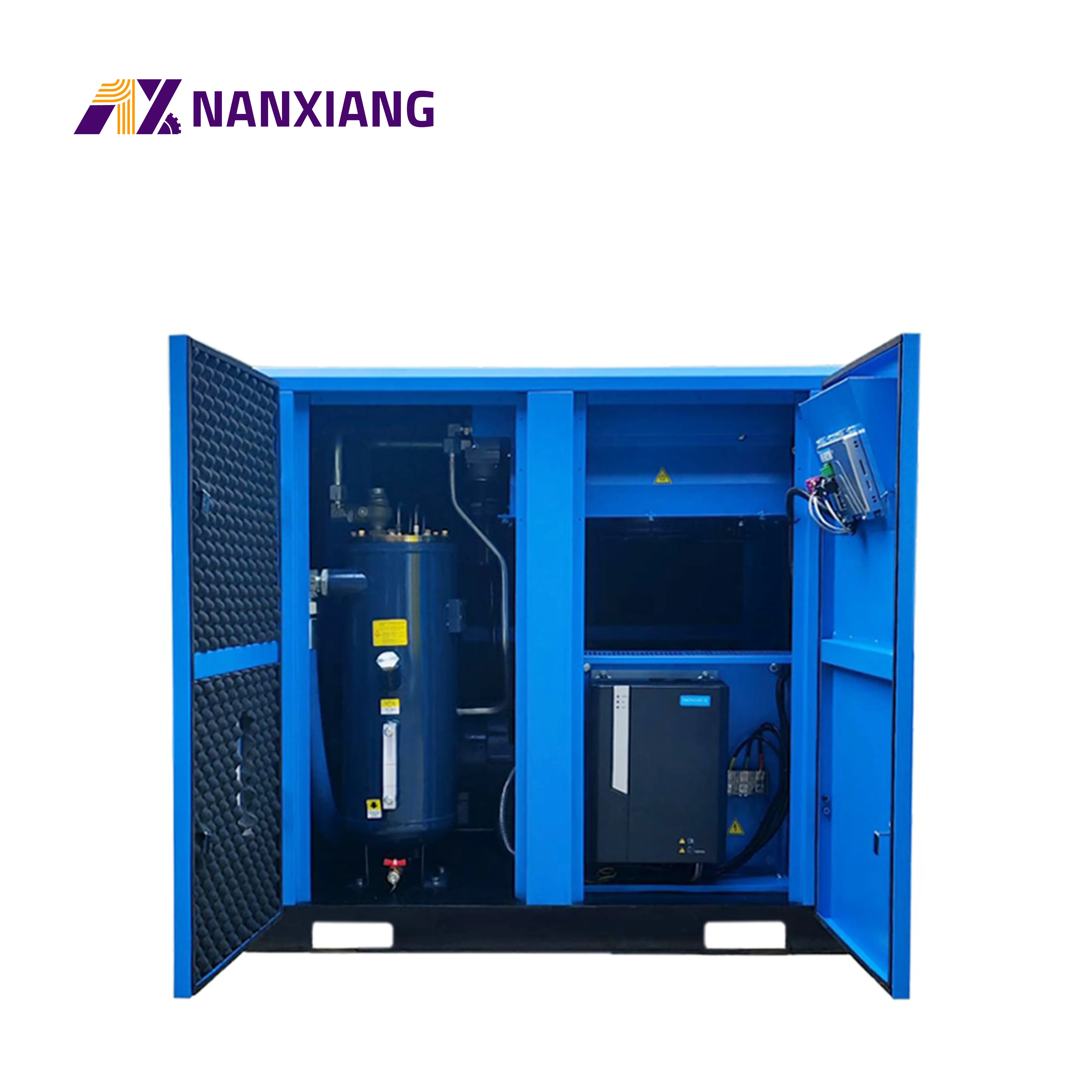 China Air Compressor Supplier 11kw 15ph Factory Direct Sale Industrial Machine For Sale 13bar Pm Vsd Screw Air Compressor