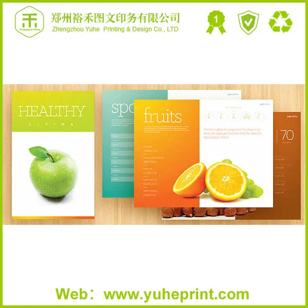 Wholesale Company free design flyer printing brochures advertising Newsletters leaflet