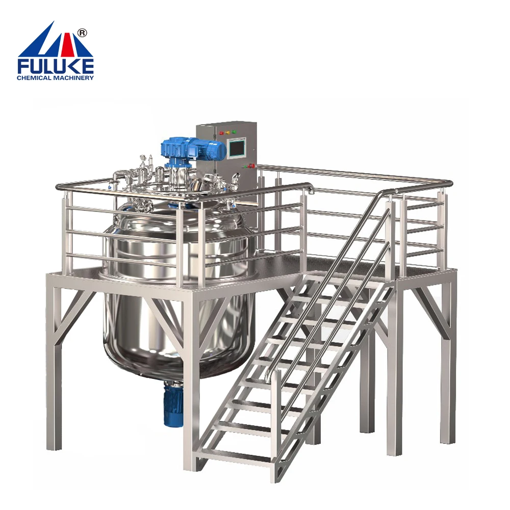 Price of soap making machine/Dishwashing Liquid Detergent shampoo, liquid soap Homogenizing Mixer Blending Machine