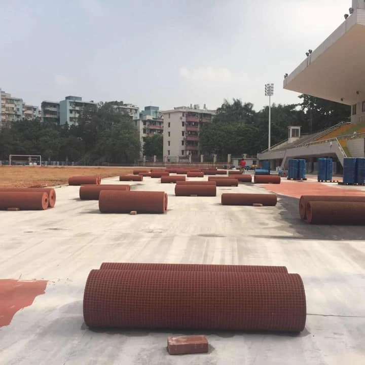 Flooring Mat Tartan Running Carpet Athletic Jogging Tile rubber synthetic prefabricated running track