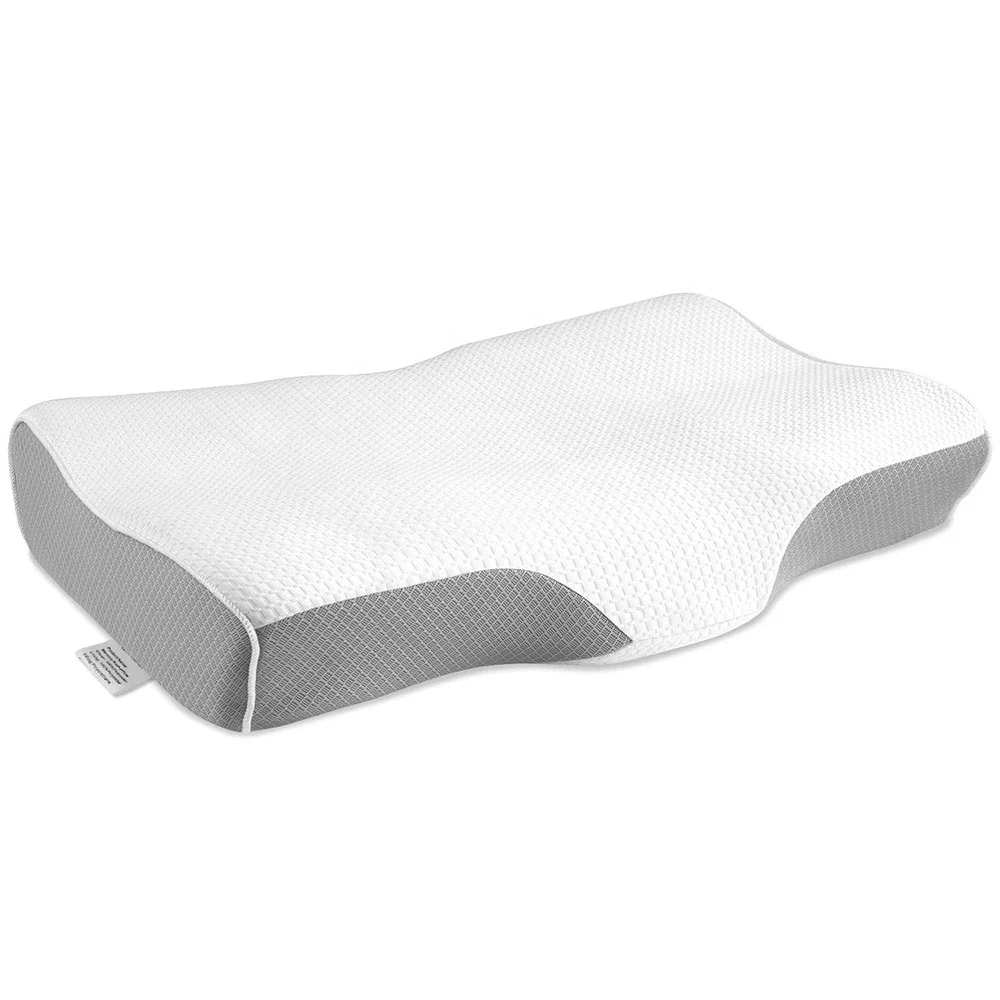 Premium cervical Pillow memory foam/ cervical sleeping pillow  with pillowcase