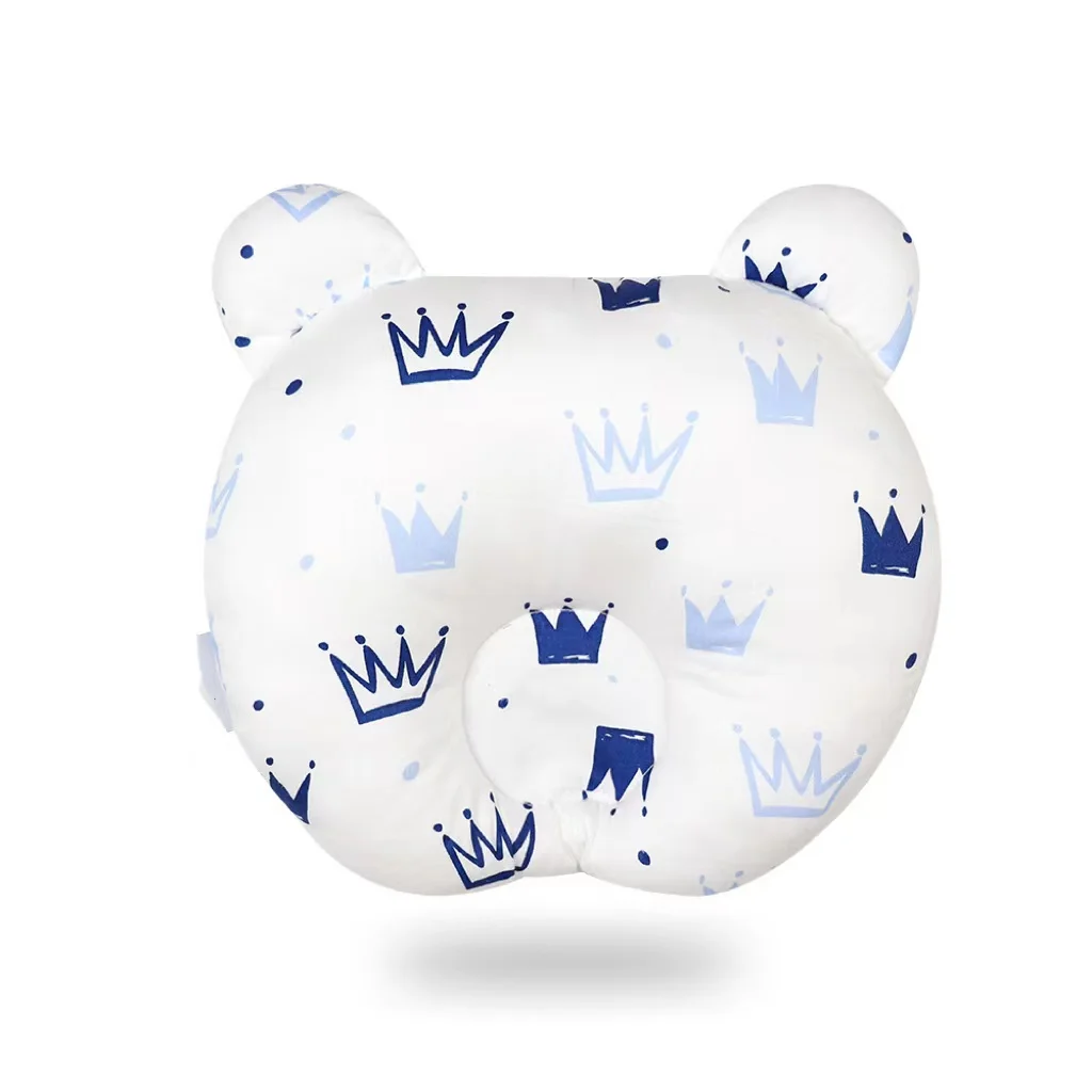 Newborn Bear Animal Pattern Nursery Cushion Head Support Sleeping 3d Head Neck Baby Pillow