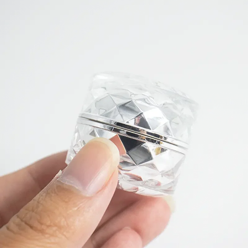 Luxury Acrylic Cream Jars Plastic Cosmetic Face Cream Jar Container Packaging Custom Luxury Cosmetic Jar for