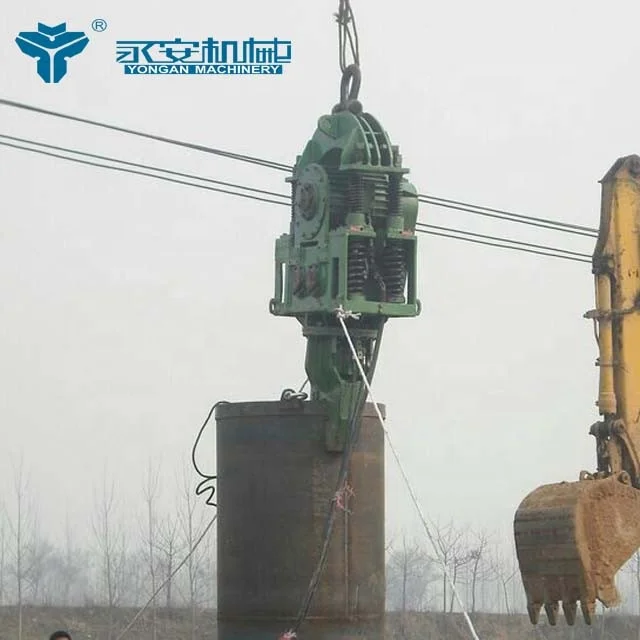 
DZJ135 Good Performance Electric Vibrating Hammer Pile Hammer Pile driver 