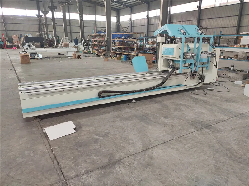 Saw Cutting of Aluminum and Price Window Double Head Cutting Saw Window Door Machine