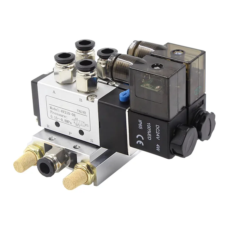 Cylinder solenoid valve 4V210 pneumatic control valve two-position five-way reversing valve coil