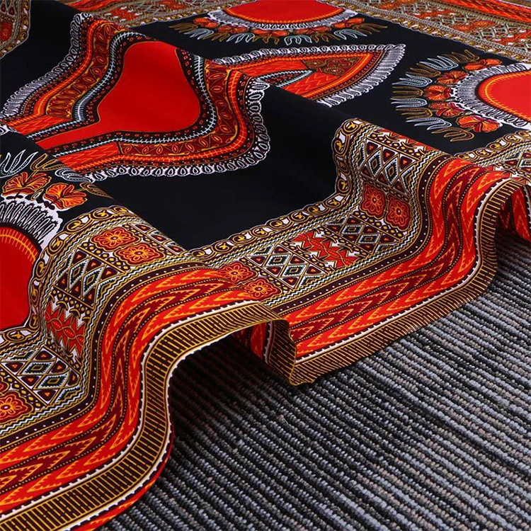 Multicolour 100 Cotton Printed Africa Holland African Print Fabric Real Wax For