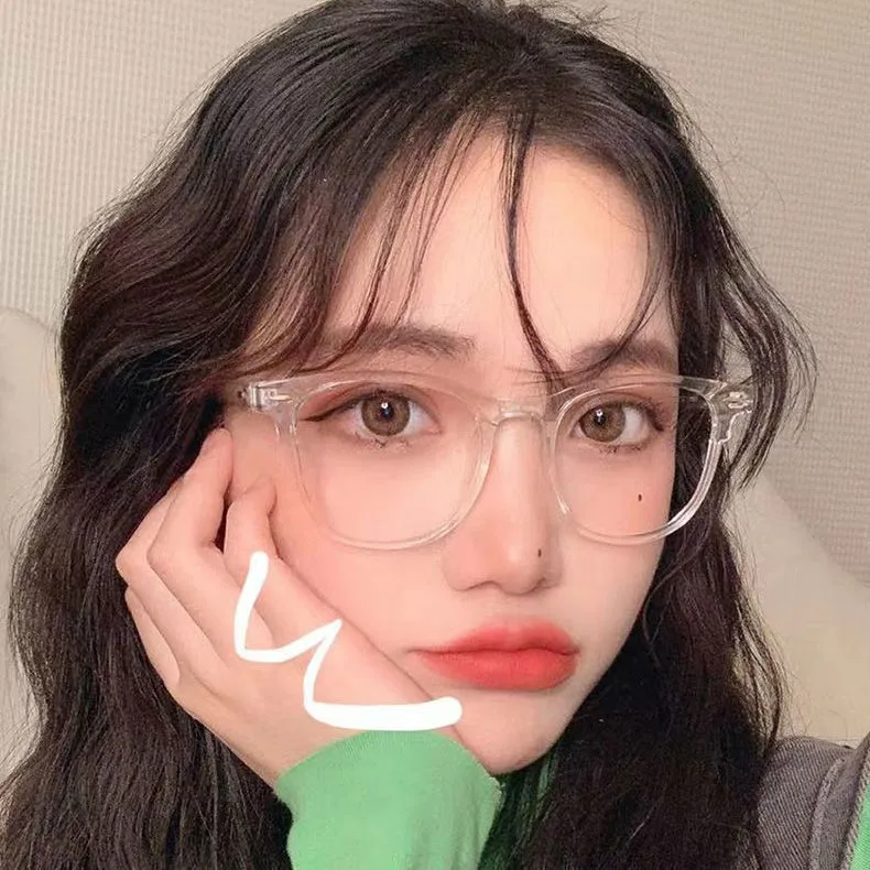 Fashion Ins Style Stylish Clear Frames Anti Blue Light Blocking Filter Computer Eye Glasses