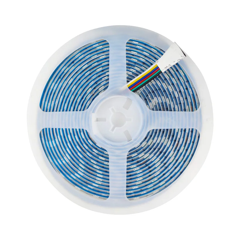 New 5M SMD 2835 Smart Wireless 12V Flexible RGB LED Strip Light IP65 Waterproof Lamp With Remote Control