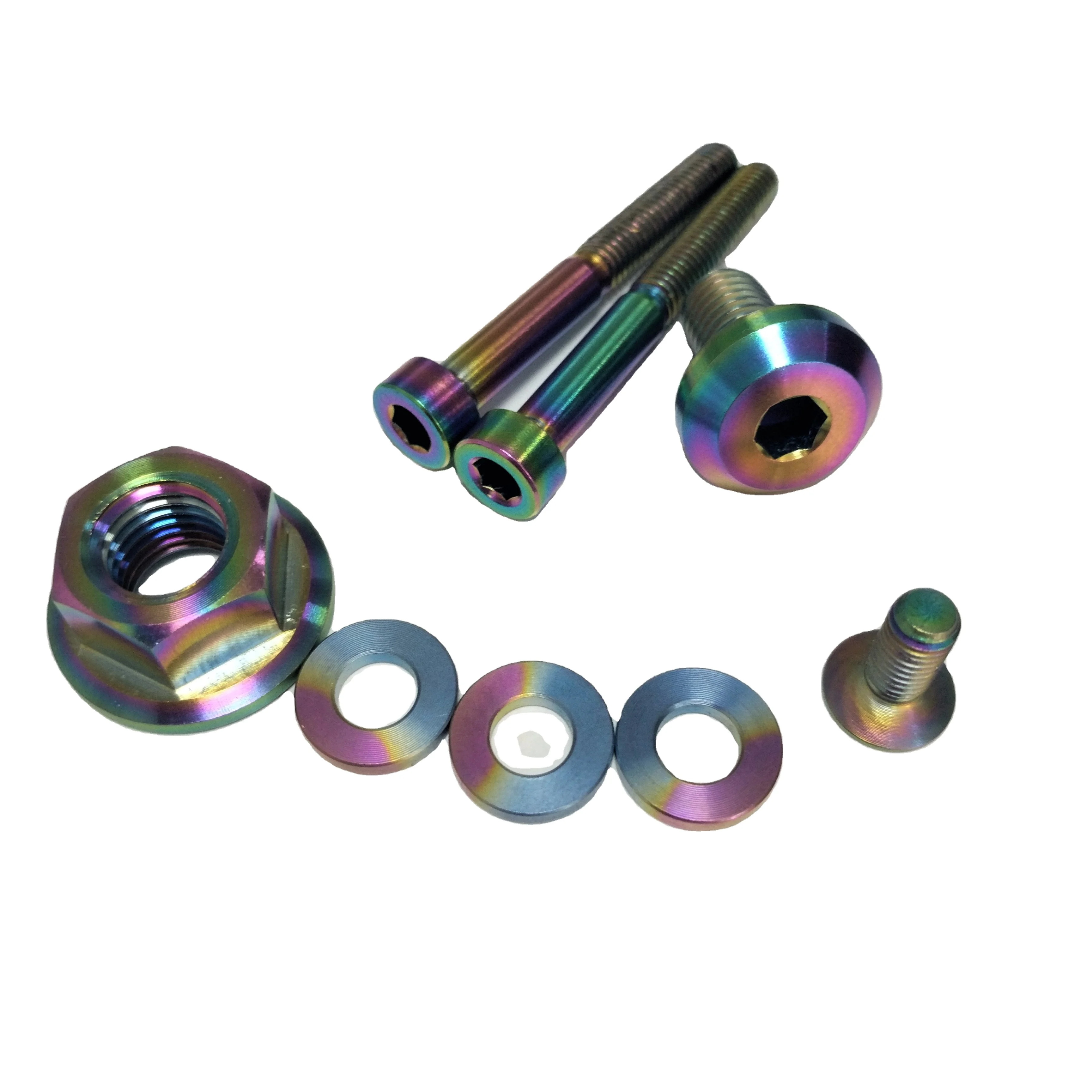 Factory price grade 5 titanium bolts and nuts, fasteners for Auto parts