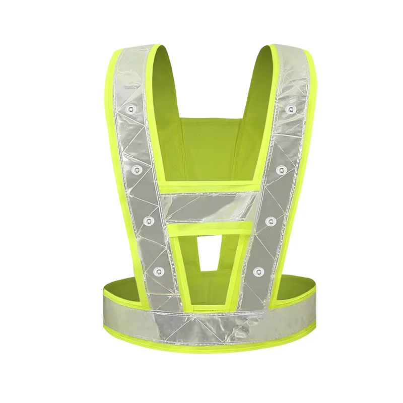 Guaranteed Quality safety vest with led lights security reflective safety vest